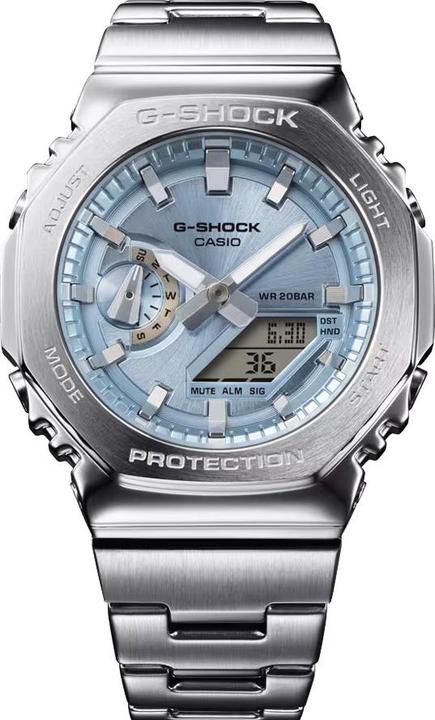 Actual product image G-Shock GM-2110D-2A (Analogue wristwatch, Digital watch, 44 mm)