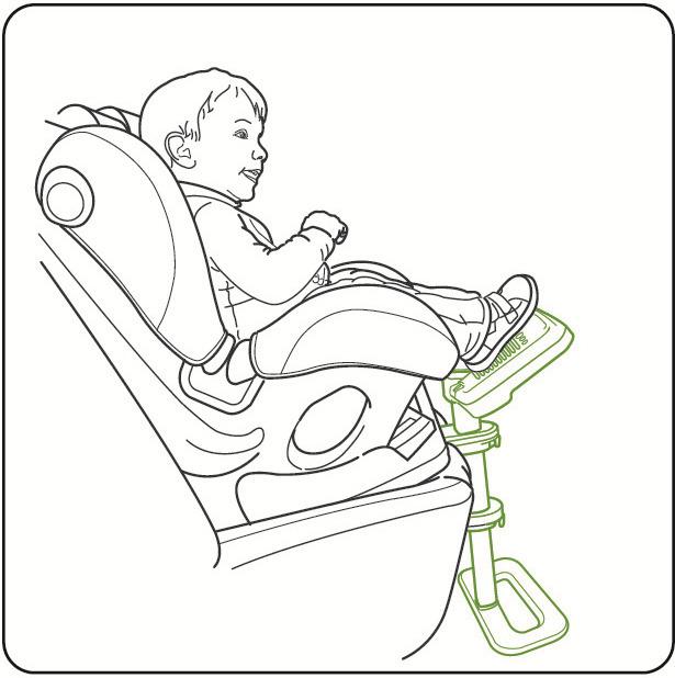 Image du produit KneeGuardKids Repose-pieds universel