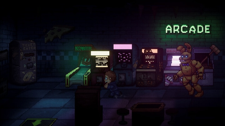 Produktbild iam8bit Five Nights at Freddy's - Into the Pit Switch (Switch, DE)