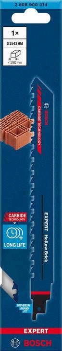 Productafbeelding Bosch Professional Zubehör Expert Hollow Brick S 1543 HM