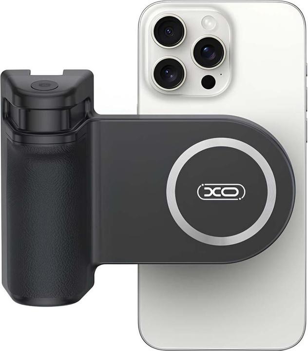 Actual product image xO selfie stick holder magnetic SS18 black Bluetooth