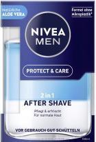 NIVEA men protège et soigne 2 en 1 arrière (Pompe de pulvérisation après-rasage, 100 ml)
