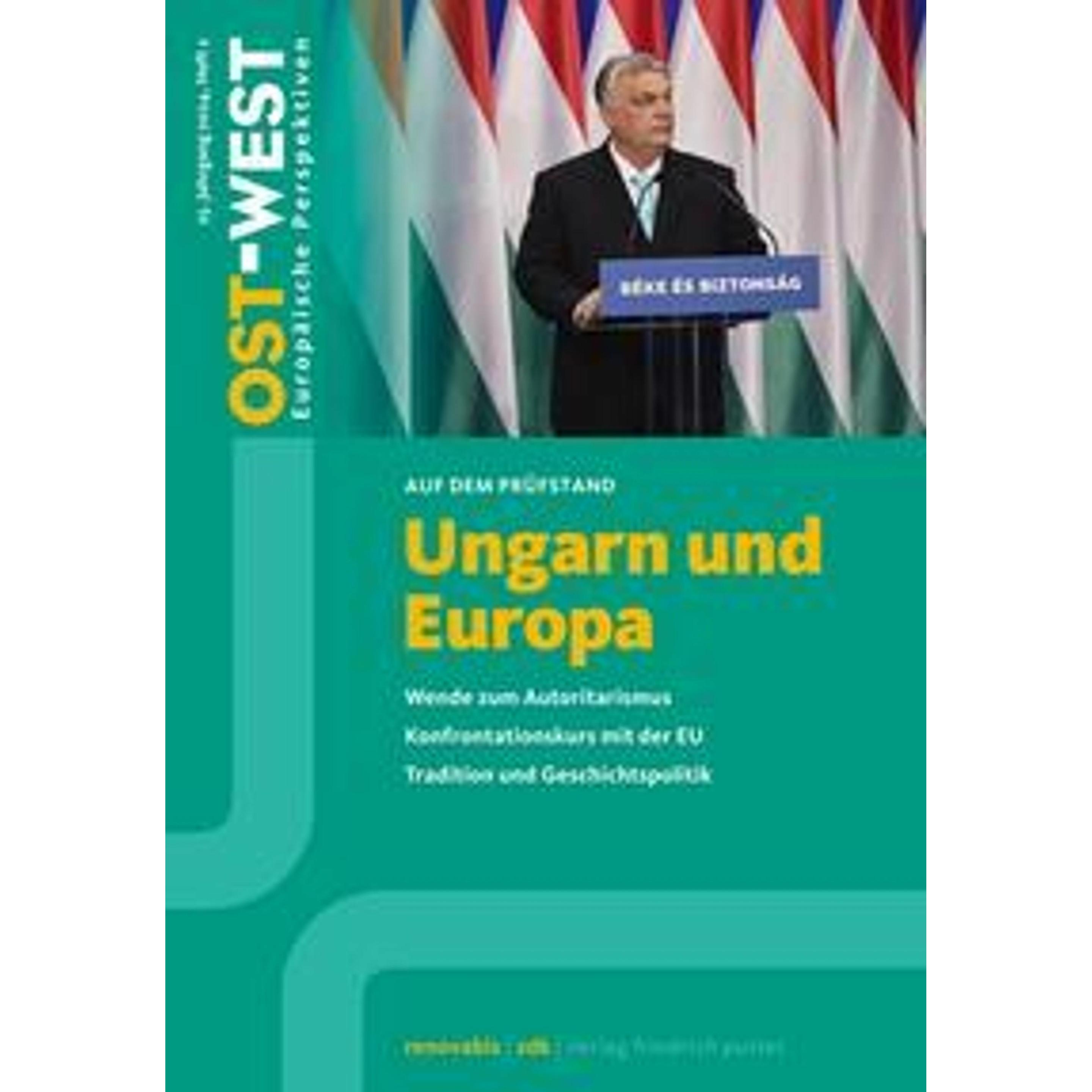 Ost-West. Europäische Perspektiven 2/2024. Ungarn und Europa, Sachbücher von Zentralkomitee der deutschen Katholiken Ren...