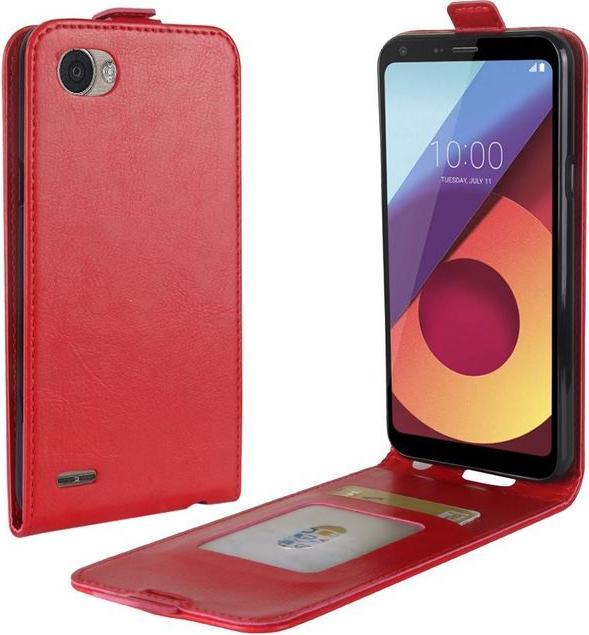 Produktbild MU Classic Leder Flip Cover mit Visitenkartenfach (LG Q6, LG Q6+)