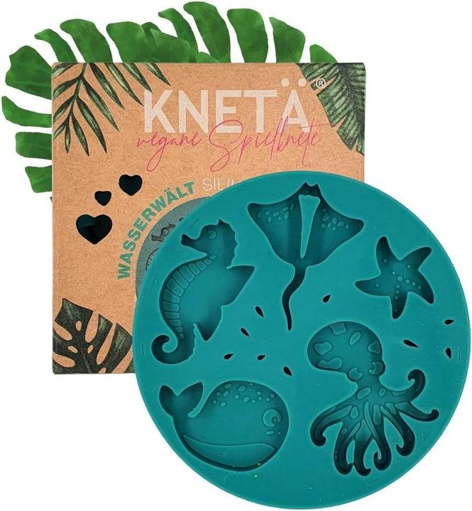 Produktbild Knetä Silikonförmchen - Zoo Wasserwelt