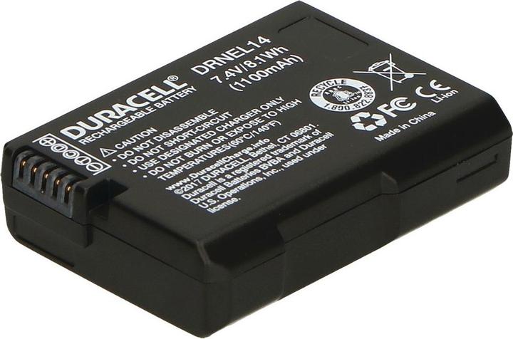 Immagine prodotto Duracell Batteria agli ioni di litio EN-EL14, 950mAh (Batteria della fotocamera)