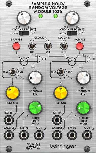 Image du produit Behringer 2500 1036 Sample&Hold / Voltage aléatoire