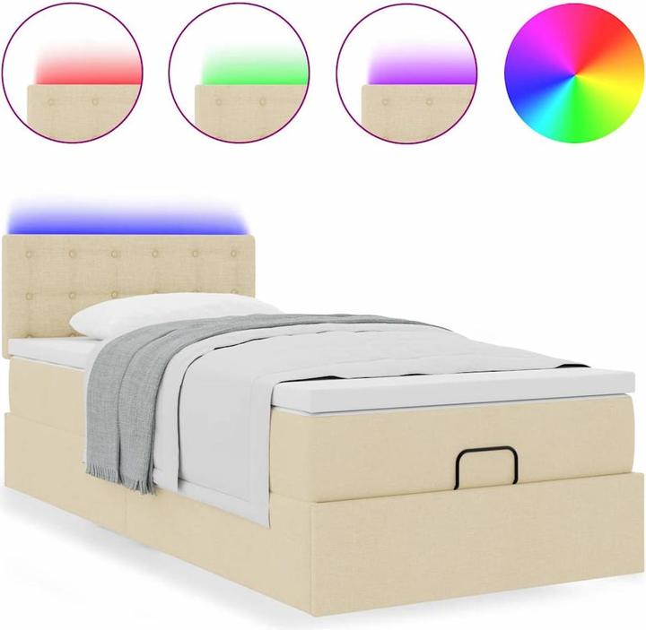 Image du produit vidaXL Ottoman-Bett (90 x 190 cm)