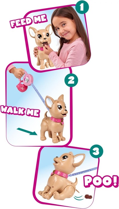 Actual product image Simba Chi Chi Love- Poo Poo Puppy