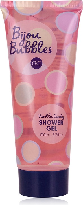 Image du produit Accentra Gel douche BIJOU BUBBLES en tube, 100ml, parfum : Vanilla Candy, couleur : rose/vert clair/bleu