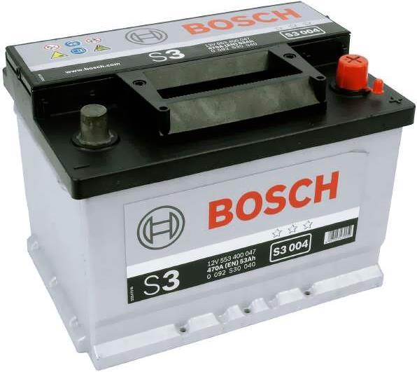 Actual product image Bosch Automotive S3 004 (12 V, 53 Ah, 470 A)