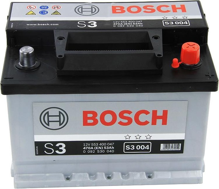 Immagine prodotto Bosch Automotive S3 004 (12 V, 53 Ah, 470 A)