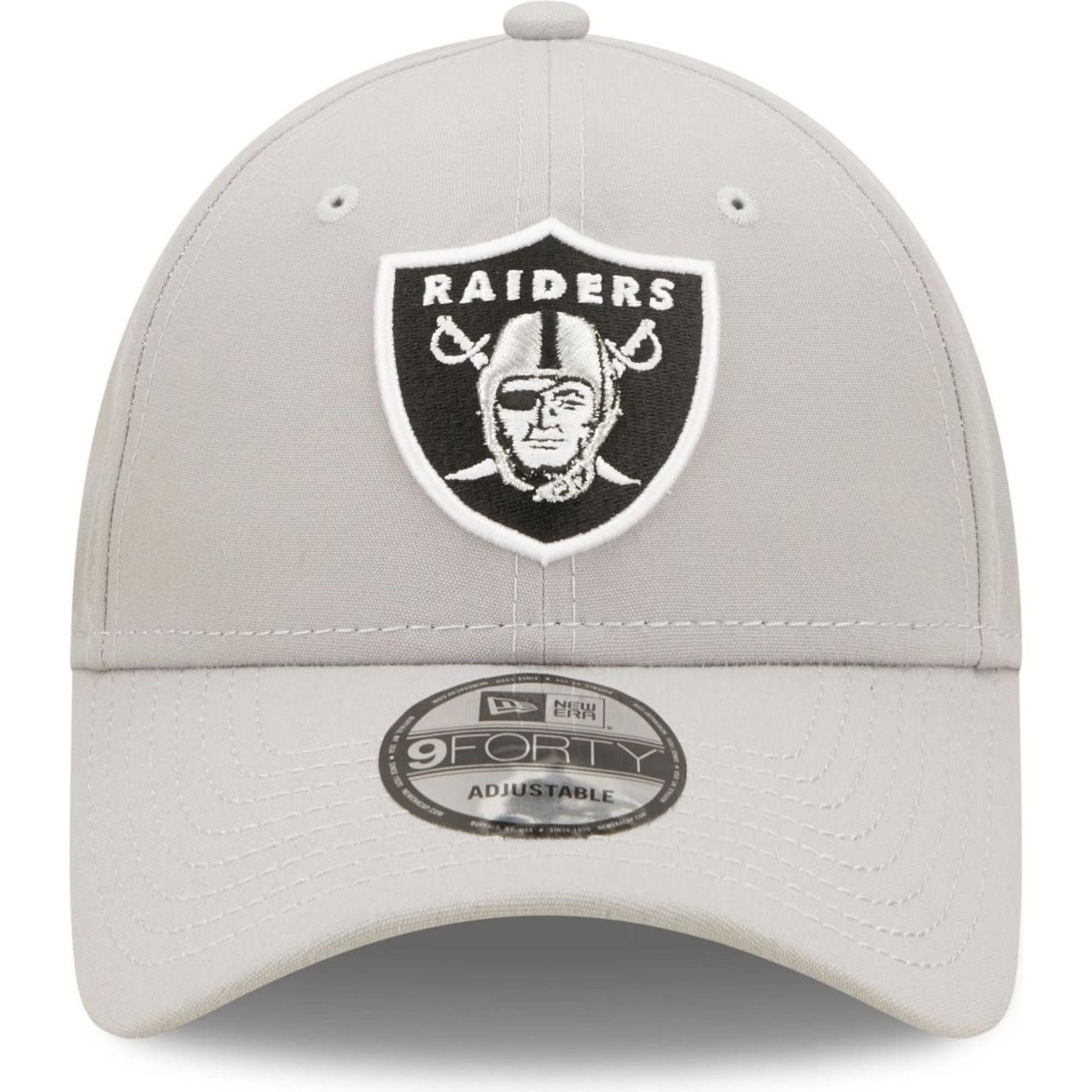 Thumbnail - New Era, Herren, Cap, 9Forty Strapback Repreve Las Vegas Raiders, Grau