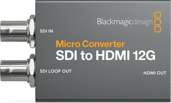 Blackmagic Micro Converter SDI to HDMI 12G (Digital -> Digital)