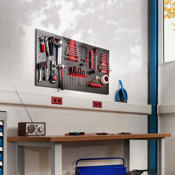 Actual product image tectake Tool Pegboard