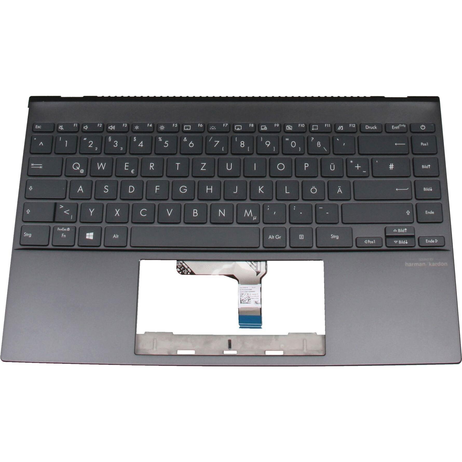 ASUS 90NB0TJ1-R30GE0, Notebook Ersatzteile, Grau