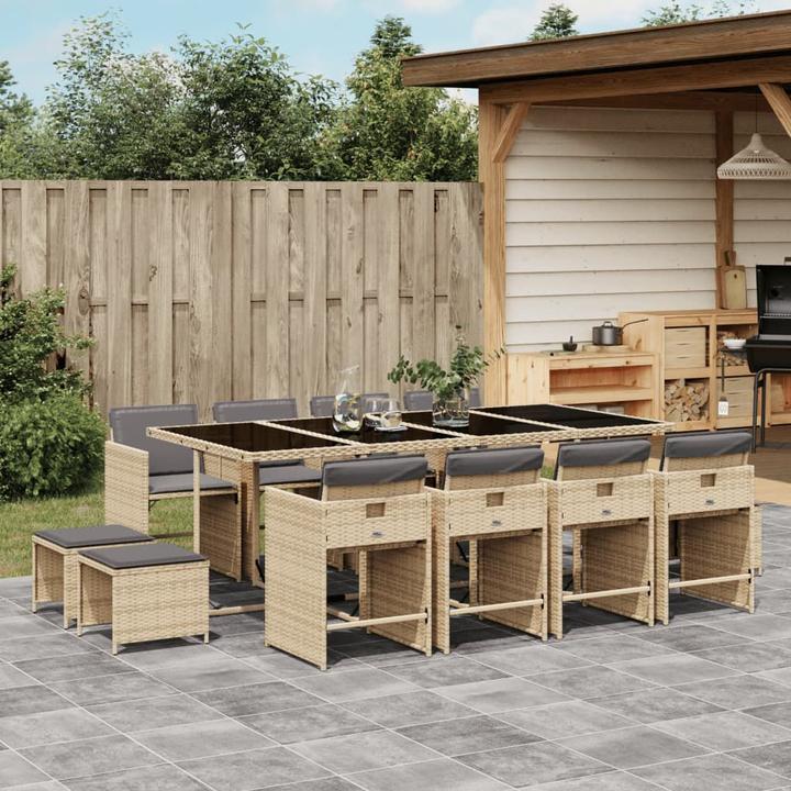 Actual product image vidaXL Garten Essgruppe (220 x 106 x 73 cm)