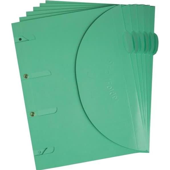 Tarifold, Mappe, Ordnungsmappe Smartfolder A4 folienkaschiert grün (A4, 1 x)