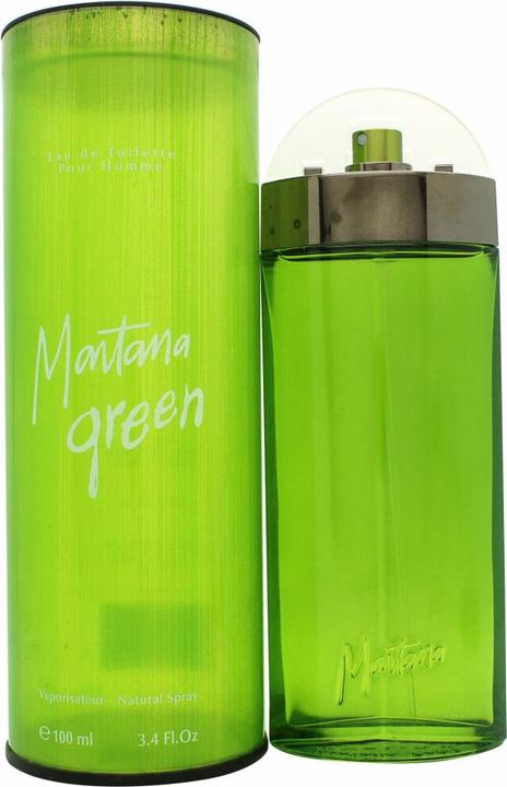 Actual product image Montana Green Eau de Toilette 100ml Spray (Eau de toilette, 100 ml)