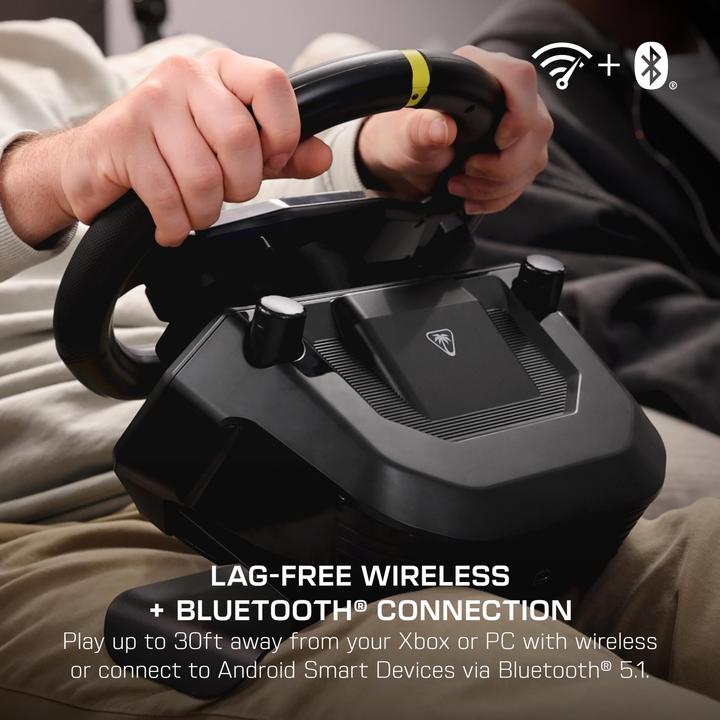 Produktbild Turtle Beach Racer - Wireless Wheel (Windows, Xbox One S, Xbox One X, Xbox Series S, Xbox Series X)