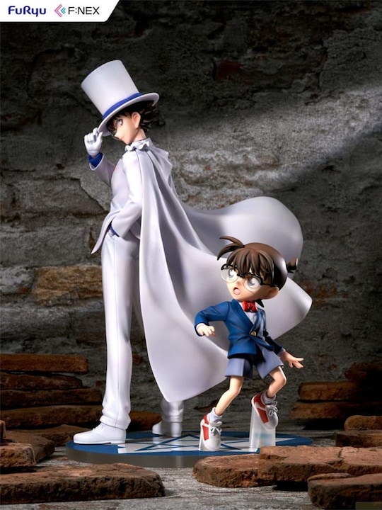 Produktbild Furyu Detektiv Conan F:NEX PVC Statue 1/7 Conan Edogawa & Kid the Phantom Thief 29 cm