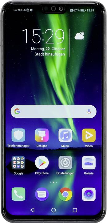 Image du produit Honor 8X (128 Go, Noir, 6.50", Double SIM, 4G)