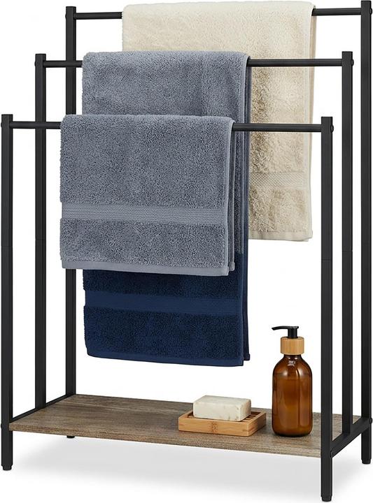 Actual product image Relaxdays towelrack