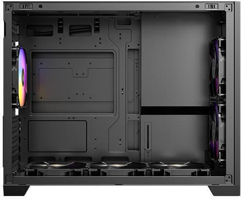 Actual product image Antec FLUX M ATX/Micro-ATX/ITX Midi Tower PC case (ITX, mATX)