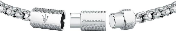 Image du produit Maserati Bracelet en acier (22 cm, Acier inoxydable)