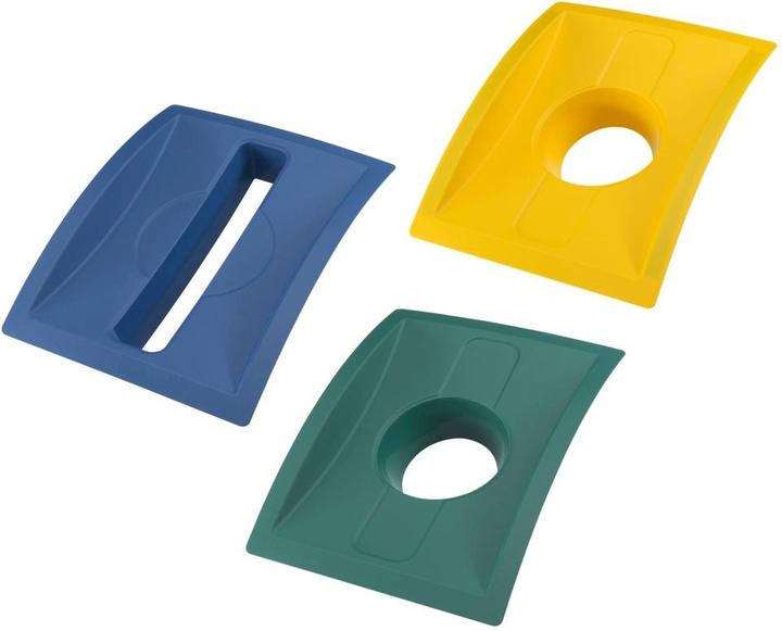 Produktbild Hailo ProfiLine WSB Design Plus XXXL, Wertstoffsammler, 120 ltr, Silber (120 l)