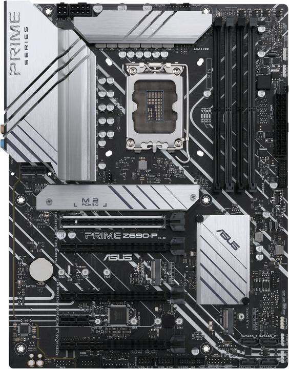 Produktbild ASUS Prime Z690-P (LGA 1700, Intel Z690 (DDR5), ATX)