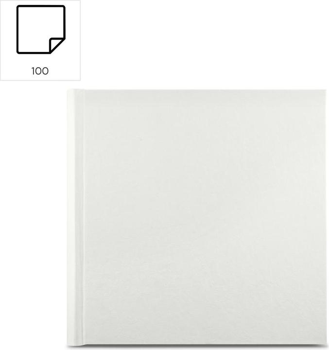 Actual product image Hama Memo-Album Wrinkled, für 200 Fotos im Format 10x15 cm, Weiss (10 x 15 cm)
