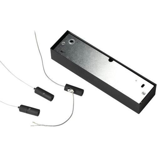 Ideal lux, Pendelleuchte, ORACLE SLIM LED Pendelleuchte 43W ⌀900mm dimmbar Schwarz warmweiss 304427 (4600 lm)