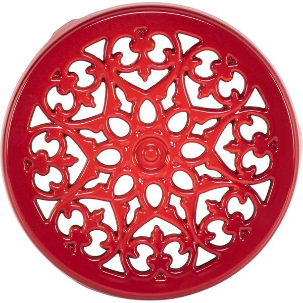 Staub Lilie (1x, Pfannenuntersetzer)