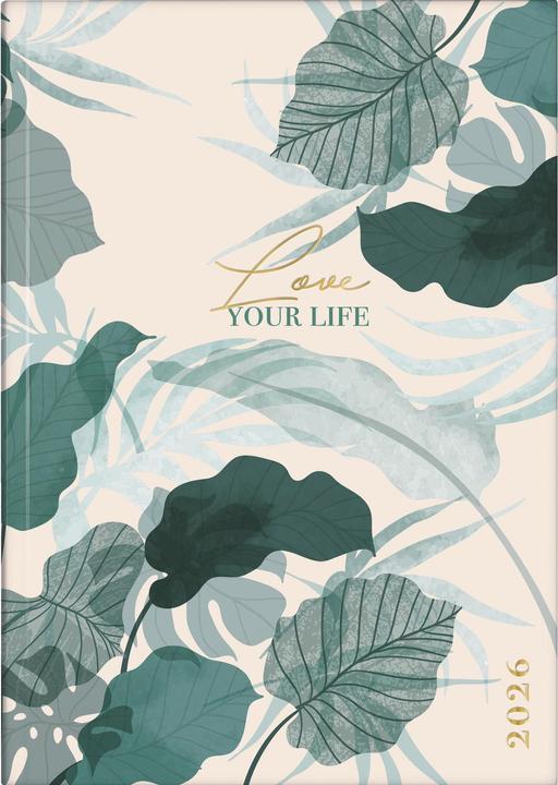 Image du produit Ridoide rido idé Tagesagenda Design Line Blume, 2026, Mehrfarbig (148 x 210 mm, A5, 1 jour / 1 page)