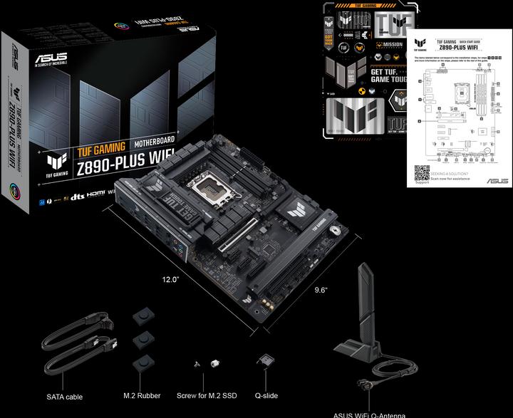 Immagine prodotto ASUS TUF GAMING Z890-PLUS WIFI (LGA 1851, Intel Z890, ATX)