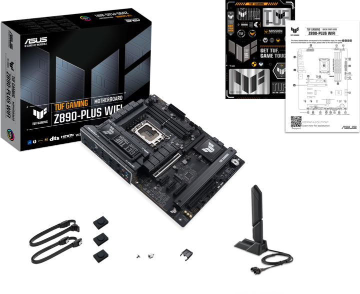 Immagine prodotto ASUS TUF GAMING Z890-PLUS WIFI (LGA 1851, Intel Z890, ATX)