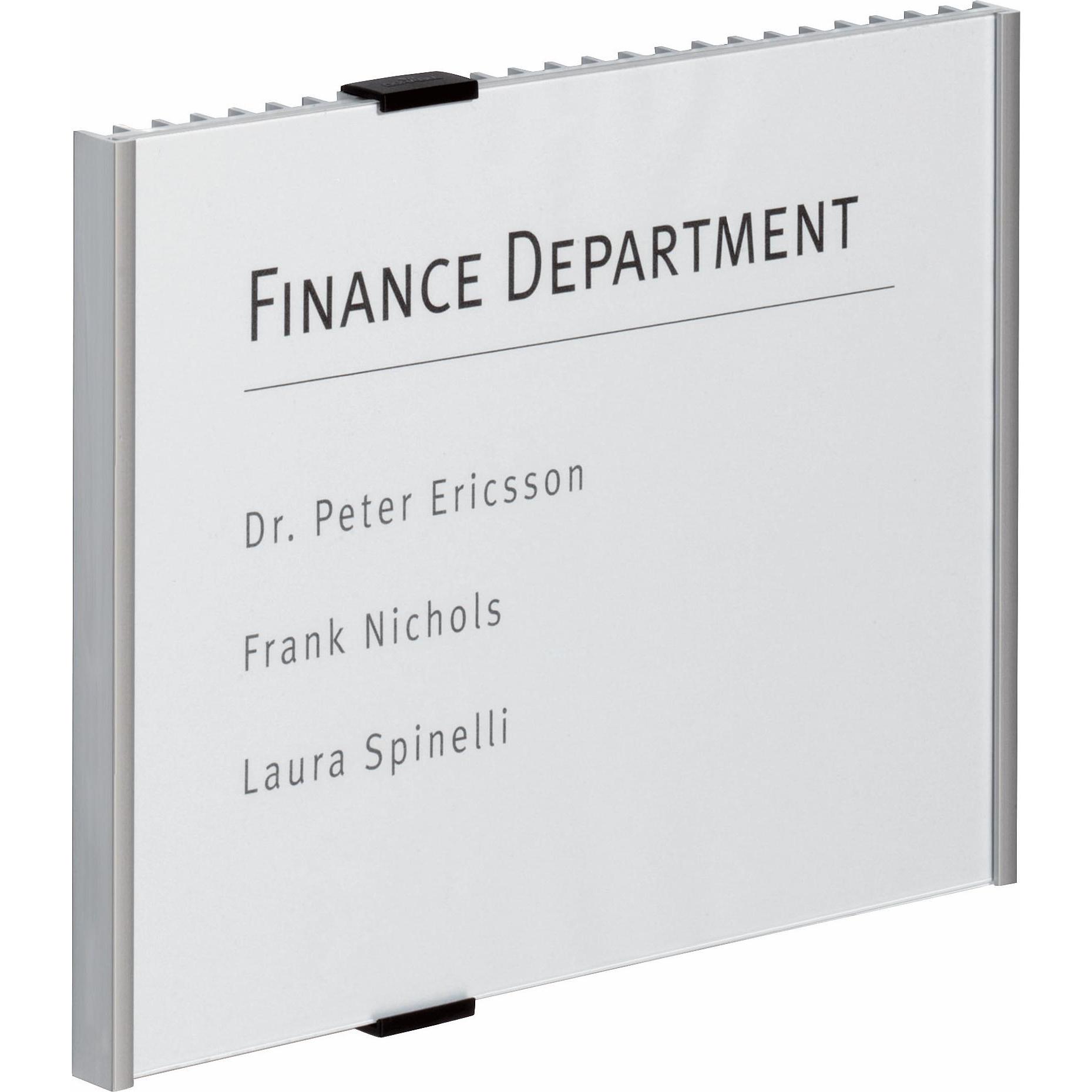 Durable, Informationsschild, Türschild Info Sign A4