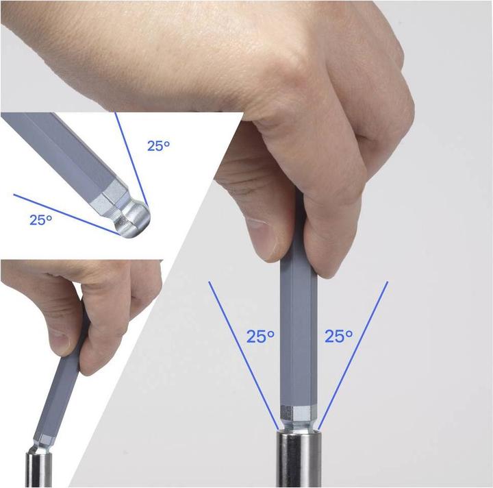 Actual product image Wiha Ball-end Allen key set