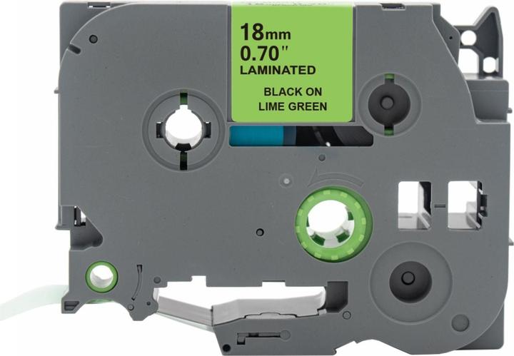 Produktbild Hermex Alternatives Etikettenband zu Brother TZe-MQG41 Beschriftungsband (1.80 cm, Grün, Schwarz)