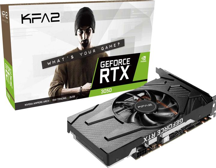 Produktbild KFA2 RTX3050 OC GDDR6 HDMI 3xDP (8 GB)