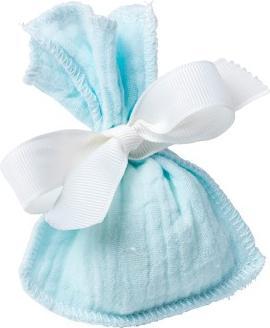 Actual product image Arty Fêtes Cotton gauze bag pastel blue (4 x)