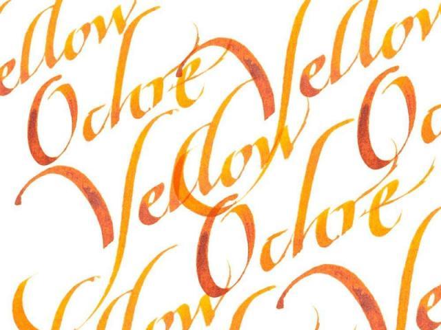 Immagine prodotto Winsor & Newton Inchiostro Calligrafia Inchiostro giallo (1 pz., Giallo)