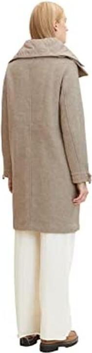 Immagine prodotto Tom Tailor Giacca lunga donna con colletto rialzato, comfort ottimale