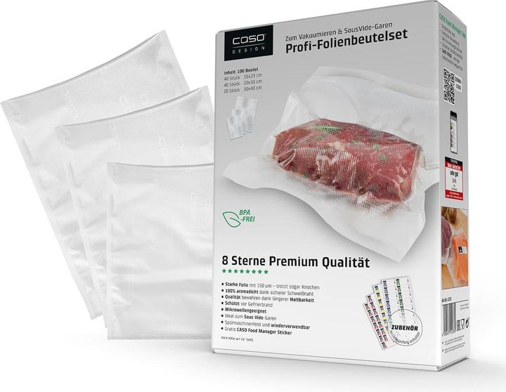 Immagine prodotto Caso Sacchetti di carta stagnola professionali, set di 3 (100 x)