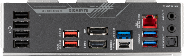 Produktbild Gigabyte Z690 Gaming X (LGA 1700, Intel Z690 (DDR4), ATX)