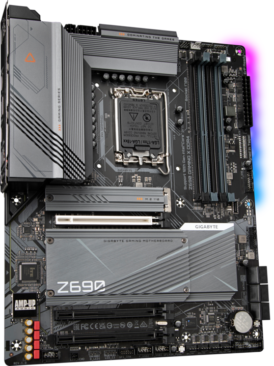 Produktbild Gigabyte Z690 Gaming X (LGA 1700, Intel Z690 (DDR4), ATX)