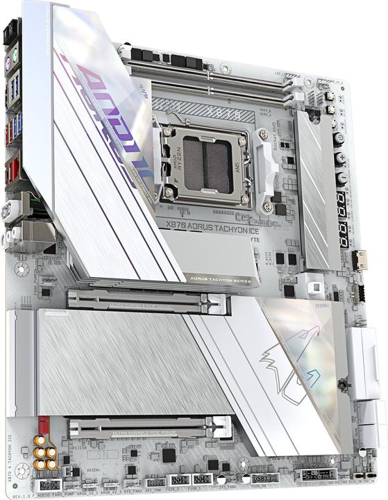 Productafbeelding Gigabyte X870 A TACHYON ICE AM5 ATX MB (AM5, AMD X870, E-ATX)
