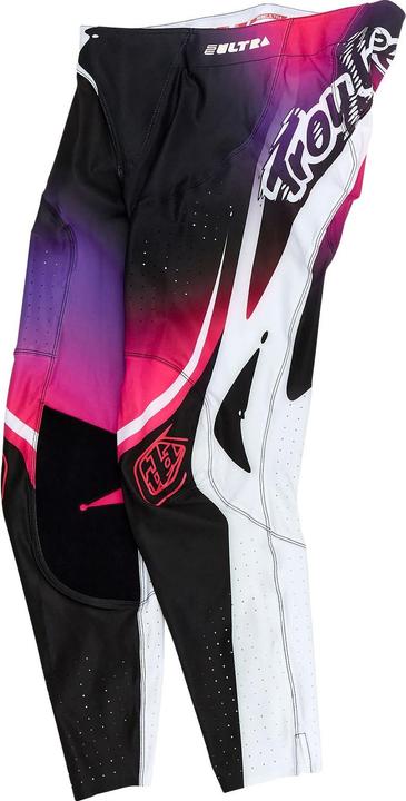 Troy Lee Designs SE Ultra Pant, Drip, black/purple, 32 (32)