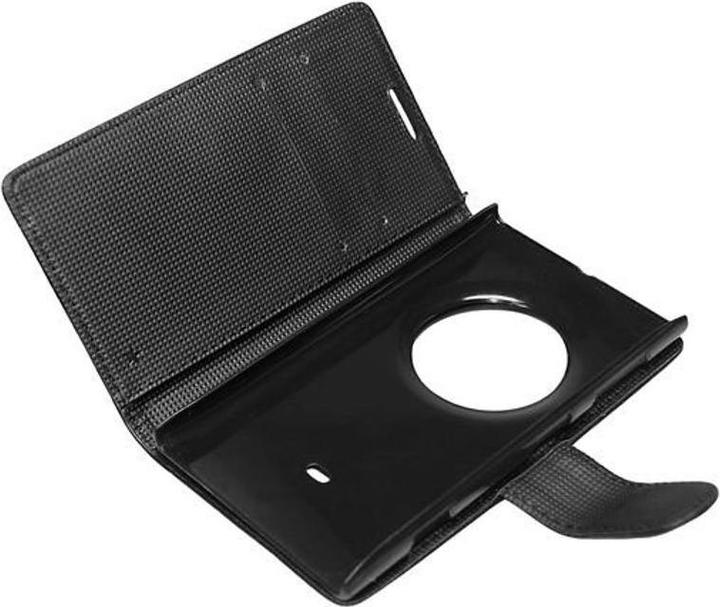 Produktbild König Design Handyhülle Schutzhülle Tasche (Flip Quer) für Nokia Lumia 1020 schwarz (Nokia Lumia 1020)